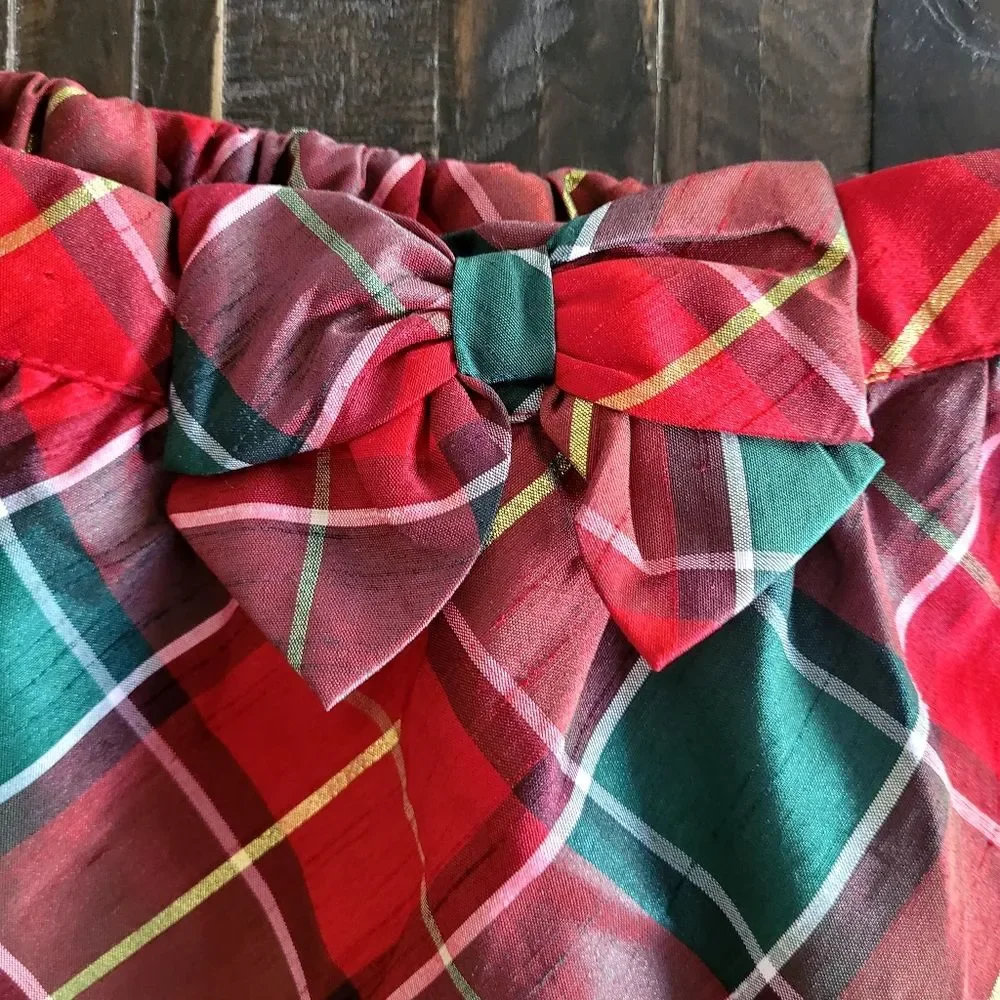 Gymboree Plaid Ruffle Skirt Holiday Traditions Girls Size 6